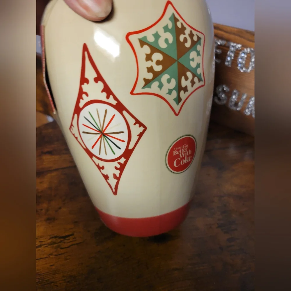 Vintage Coca-Cola cookie Jar retro diner style collectable